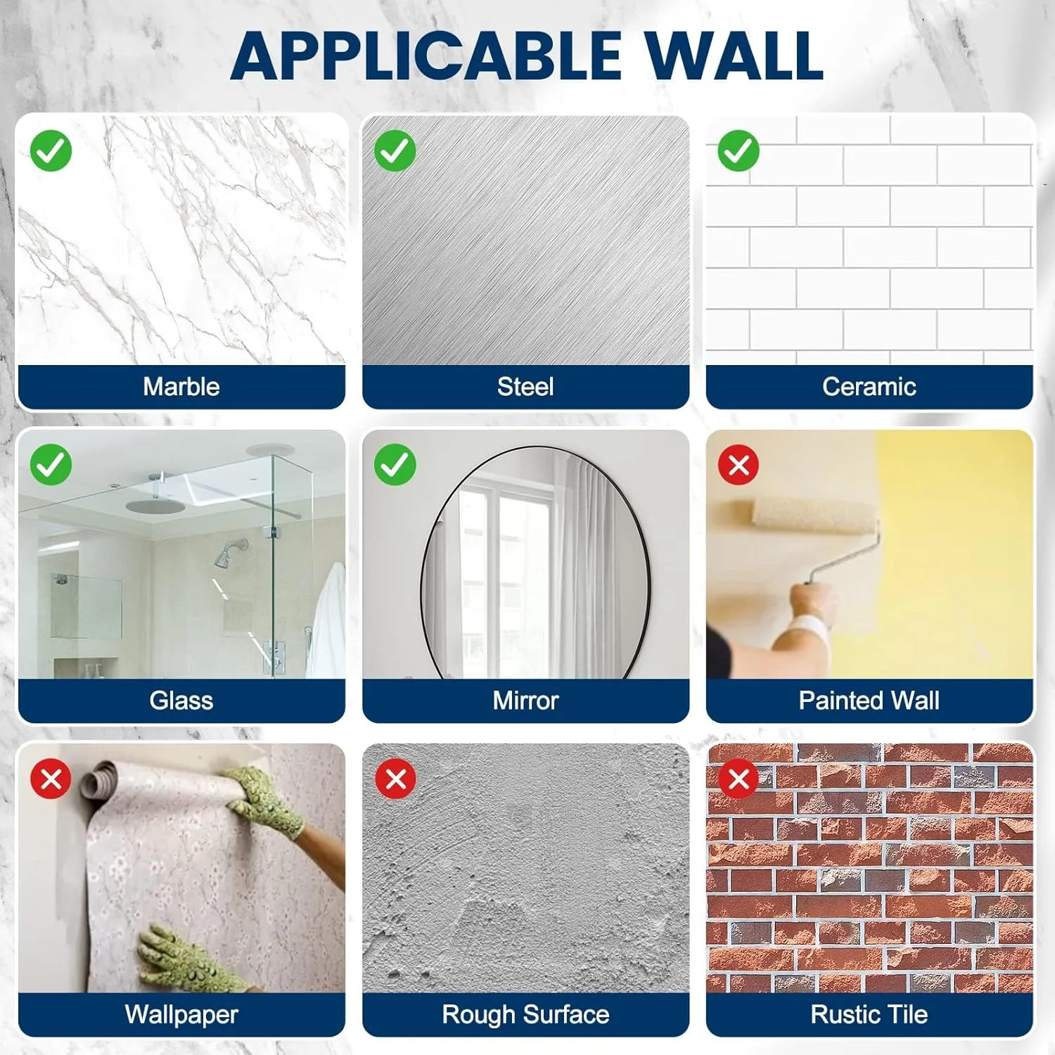 جا صابونی دیواری 3 در 1، جا شامپو و نرم کننده، جدا کننده صابون حمام، با برچسب ضد آب، جدا کننده دوش 3 محفظه بدون نیاز به دریل، مناسب هتل، حمام، مدرسه، مرکز خرید (مشکی) جا صابونی دیواری 3 در 1، جا شامپو و نرم کننده، جدا کننده صابون حمام، با برچسب ضد آب، جدا کننده دوش 3 محفظه بدون نیاز به دریل، مناسب هتل، حمام، مدرسه، مرکز خرید (مشکی)