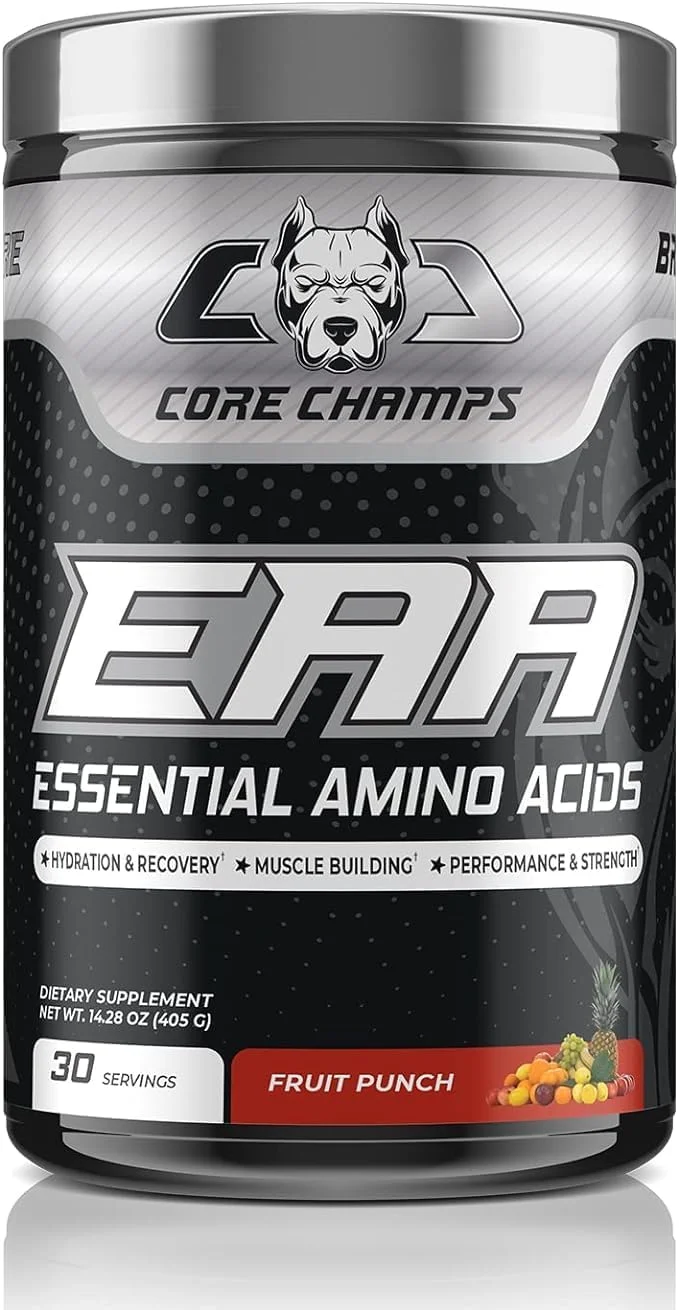 کور چمپز EAA-30 سروینگ (پانچ میوه) | رشد عضلات، ریکاوری و استقامت | 9.7 گرم EAA و BCAA | ال-ترئونین | ال-لیزین HCL | ال-متیونین | ال-فنیل آلانین | ال-تریپتوفان | ال-هیستیدین | ال-ایزولوسین | ال-لوسین | ال-والین