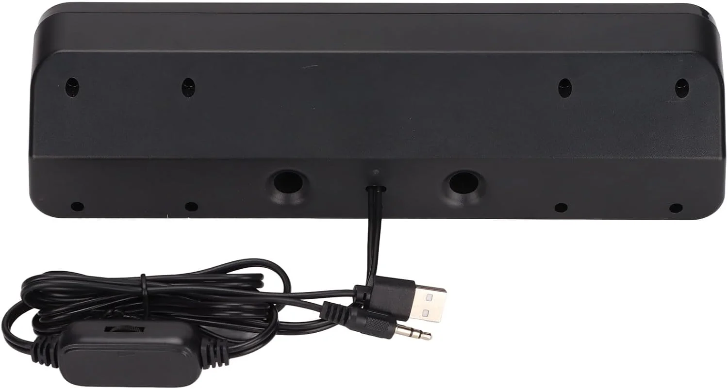 اسپیکر استریو سیم دار رومیزی HiFi ساب ووفر USB برای کامپیوتر و تلویزیون اسپیکر استریو سیم دار رومیزی HiFi ساب ووفر USB برای کامپیوتر و تلویزیون