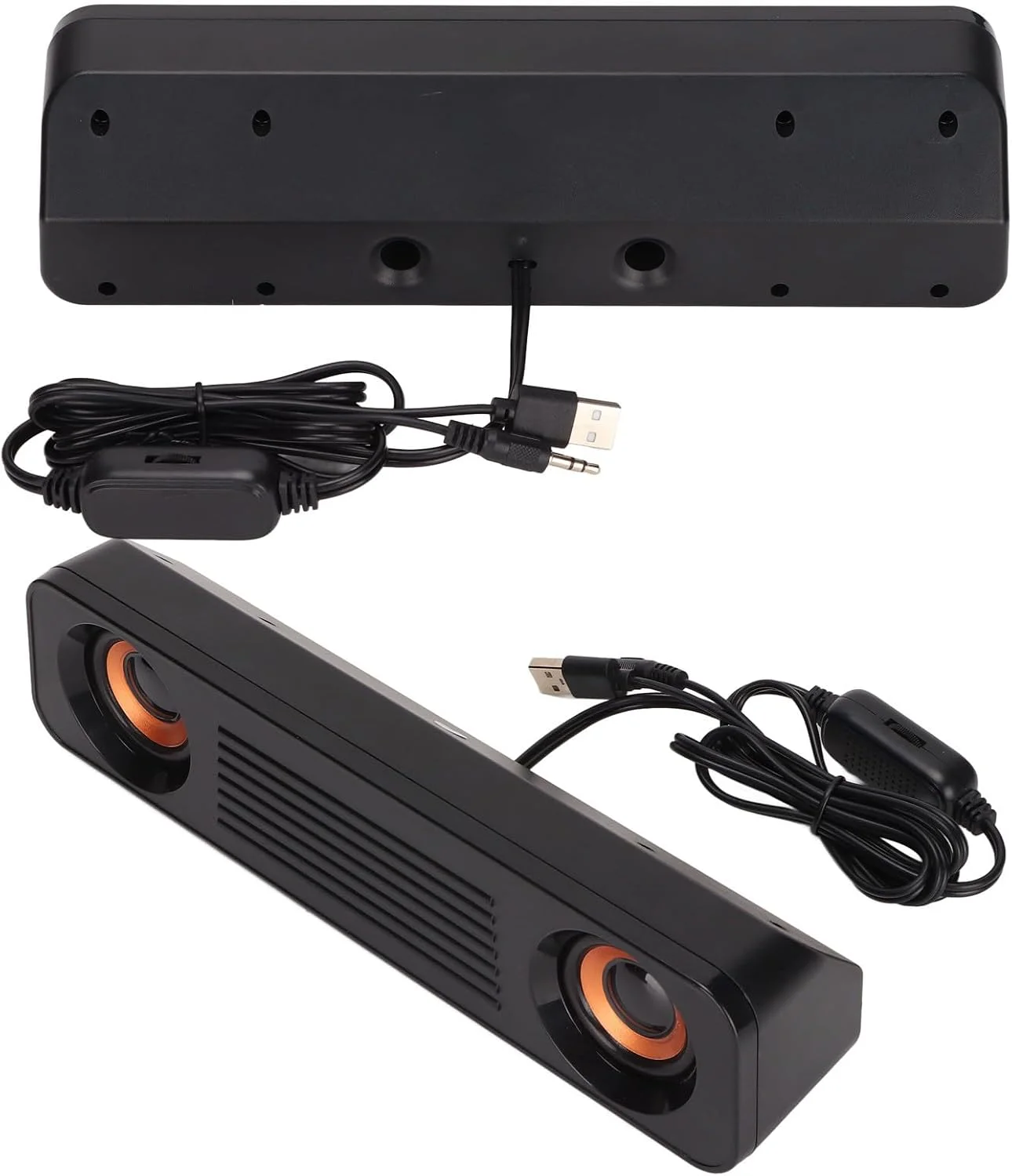اسپیکر استریو سیم دار رومیزی HiFi ساب ووفر USB برای کامپیوتر و تلویزیون اسپیکر استریو سیم دار رومیزی HiFi ساب ووفر USB برای کامپیوتر و تلویزیون