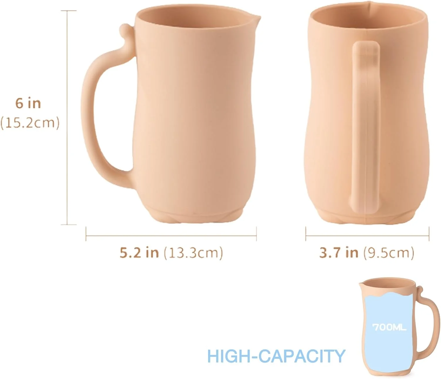 فنجان آبکشی حمام کودک PandaEar به همراه برس کلاه گهواره کودک - صورتی