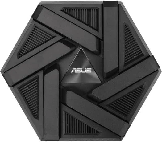 روتر دو بانده ASUS RT-AXE7800 WiFi 6E - 7,800 مگابیت در ثانیه، OFDMA و MU-MIMO، سازگار با AiMesh روتر دو بانده ASUS RT-AXE7800 WiFi 6E - 7,800 مگابیت در ثانیه، OFDMA و MU-MIMO، سازگار با AiMesh