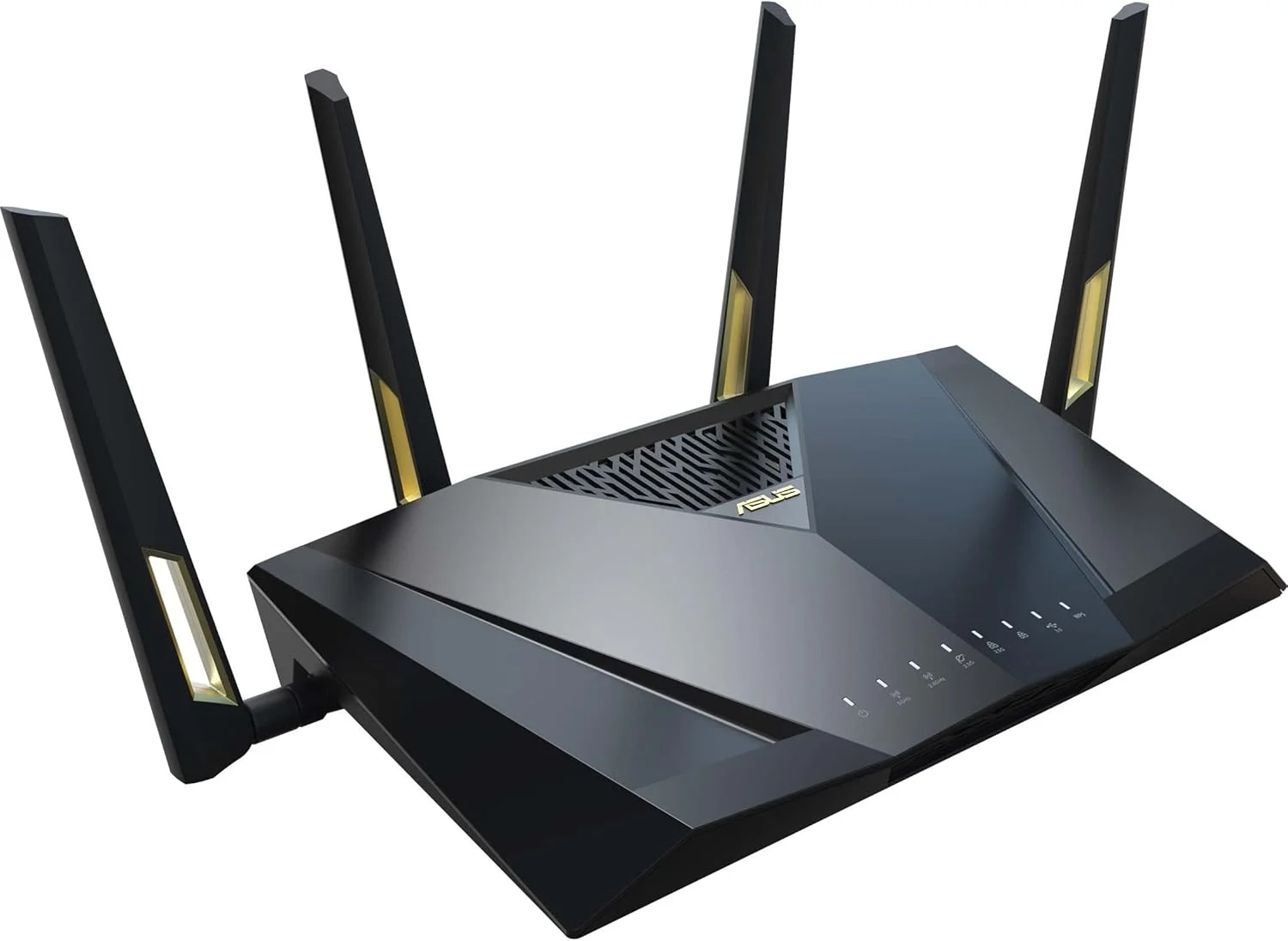 روتر گیمینگ ASUS RT-AX88U Pro (AX6000) دو بانده WiFi 6 قابل ارتقا، دارای دو پورت 2.5G، ASUS Rangeboost Plus، Port Forwarding، امنیت شبکه بدون اشتراک، Instant Guard، VPN، سازگار با AiMesh روتر گیمینگ ASUS RT-AX88U Pro (AX6000) دو بانده WiFi 6 قابل ارتقا، دارای دو پورت 2.5G، ASUS Rangeboost Plus، Port Forwarding، امنیت شبکه بدون اشتراک، Instant Guard، VPN، سازگار با AiMesh
