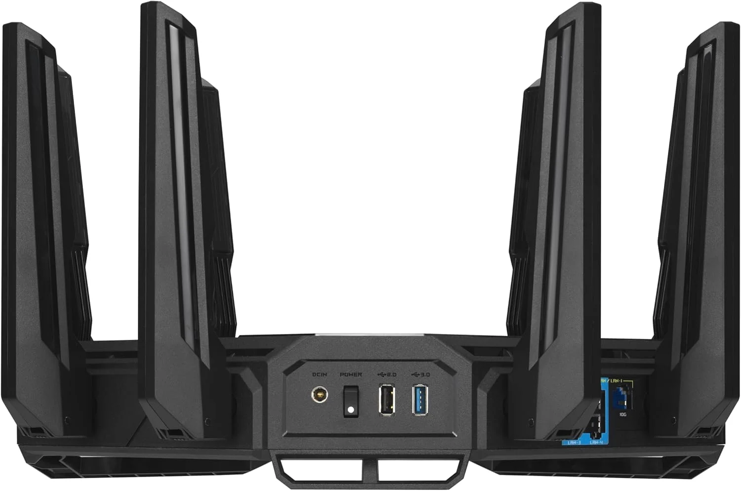 روتر گیمینگ ASUS ROG Rapture GT-BE98 PRO با وای فای 7 چهار بانده، پشتیبانی از 320 مگاهرتز، پورت دوگانه 10G، شتاب دهنده بازی سه سطحی، حالت بازی موبایل، امنیت بدون اشتراک، ویژگی های AiMesh و VPN روتر گیمینگ ASUS ROG Rapture GT-BE98 PRO با وای فای 7 چهار بانده، پشتیبانی از 320 مگاهرتز، پورت دوگانه 10G، شتاب دهنده بازی سه سطحی، حالت بازی موبایل، امنیت بدون اشتراک، ویژگی های AiMesh و VPN