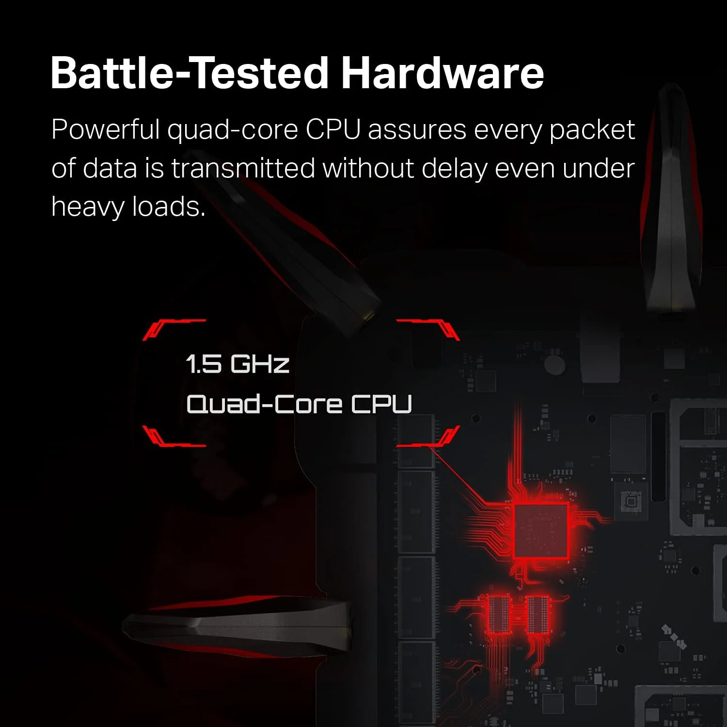 روتر گیمینگ وای فای 6 TP-Link AX6600 (Archer GX90) - روتر اینترنت بی سیم گیگابیتی سه بانده، روتر AX پرسرعت، روتر VPN هوشمند برای خانه بزرگ