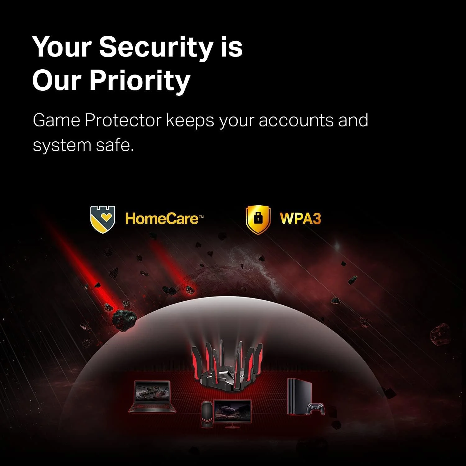 روتر وای فای 6 سه بانده TP-Link Archer AX11000