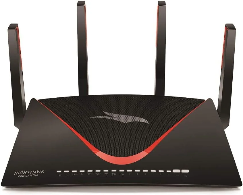 روتر گیمینگ وای فای NETGEAR Nighthawk Pro XR مدل XR700 XR700-100NAS روتر گیمینگ وای فای NETGEAR Nighthawk Pro XR مدل XR700 XR700-100NAS