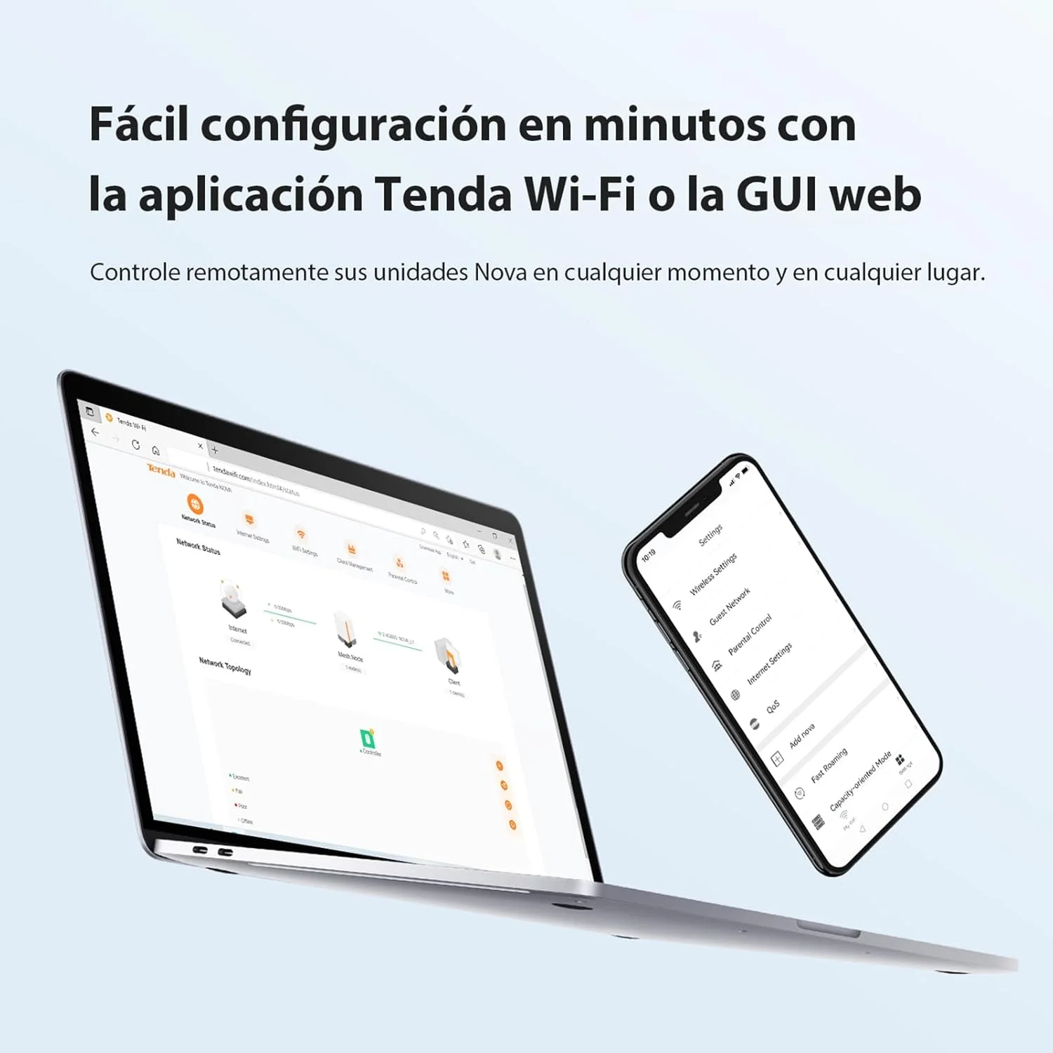 سیستم مش وای فای 6 تندا نوا MX3 (بسته 3 عددی) - سیستم مش AX1500 Wi-Fi 6، روتر مش وای فای دو بانده، پوشش 3-5 تکه، نصب آسان، کنترل والدین، 2.4 گیگاهرتز + 5 گیگاهرتز، 2 پورت سیستم مش وای فای 6 تندا نوا MX3 (بسته 3 عددی) - سیستم مش AX1500 Wi-Fi 6، روتر مش وای فای دو بانده، پوشش 3-5 تکه، نصب آسان، کنترل والدین، 2.4 گیگاهرتز + 5 گیگاهرتز، 2 پورت