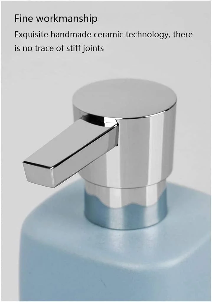 جا مایع صابون، جا مایع سبک و کوچک شامپو و نرم کننده با پمپ برای حمام، لوسیون، آشپزخانه، حمام