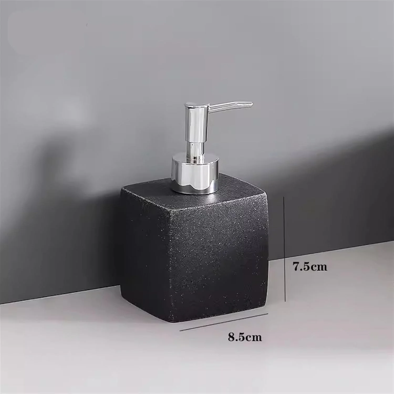 بطری جا مایع دستشویی ماسه طبیعی برای روی میز حمام، جا مایع ظرفشویی برای آشپزخانه، 400 میلی لیتر برای آشپزخانه، حمام