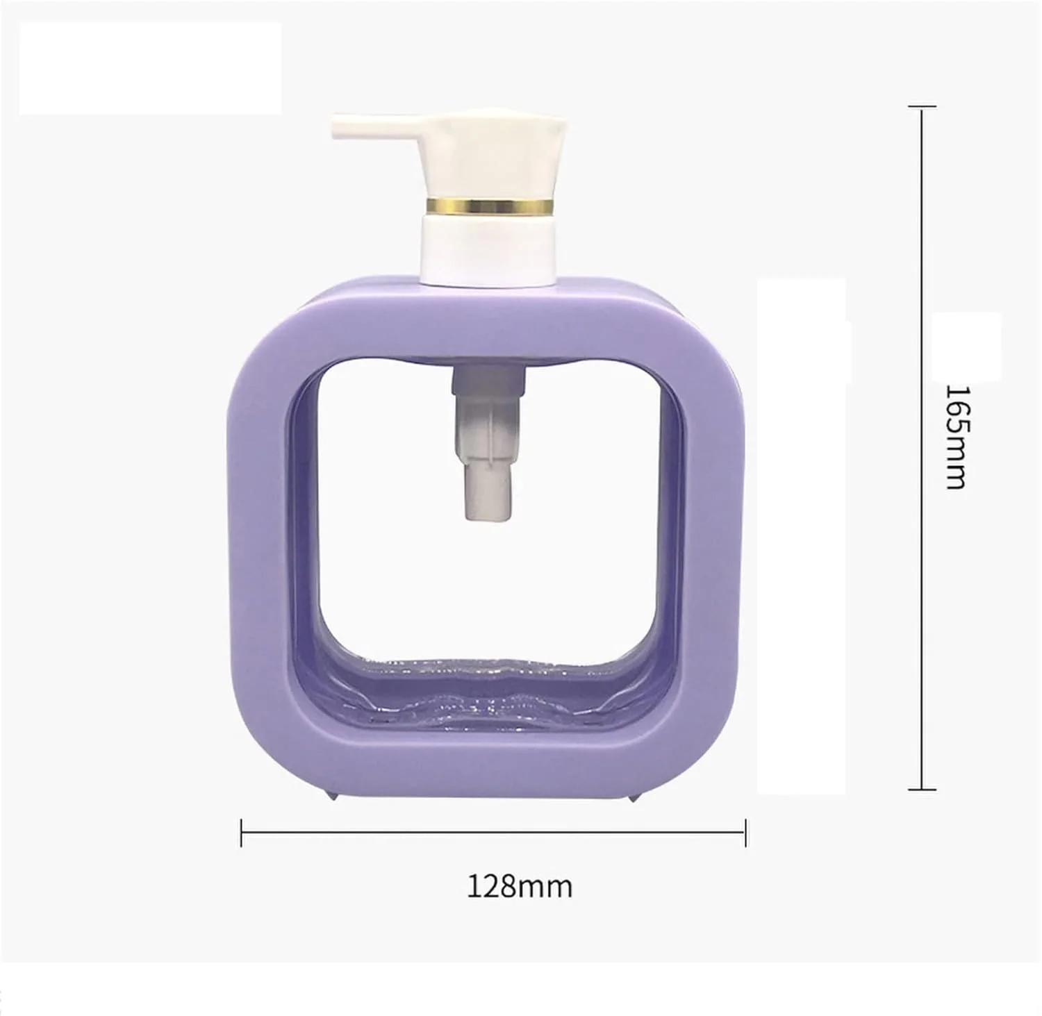 ظرف مایع صابون آشپزخانه، جا صابونی مایع با پمپ خالی، بطری شامپو، ظرف صابون ظرفشویی، ژل دوش حمام، مایع لباسشویی