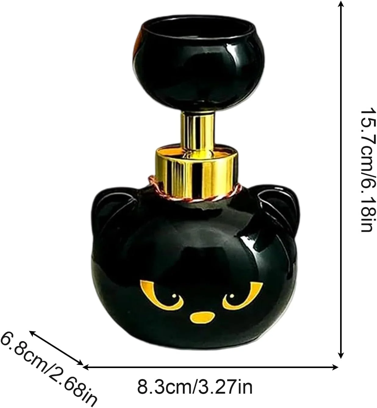 جا مایع فوم طرح پنجه گربه | جا مایع صابون فوم دست | بطری فوم با طرح پنجه گربه بامزه | بطری پمپ فوم صابون دست قابل شارژ نوع فشاری برای آشپزخانه و حمام