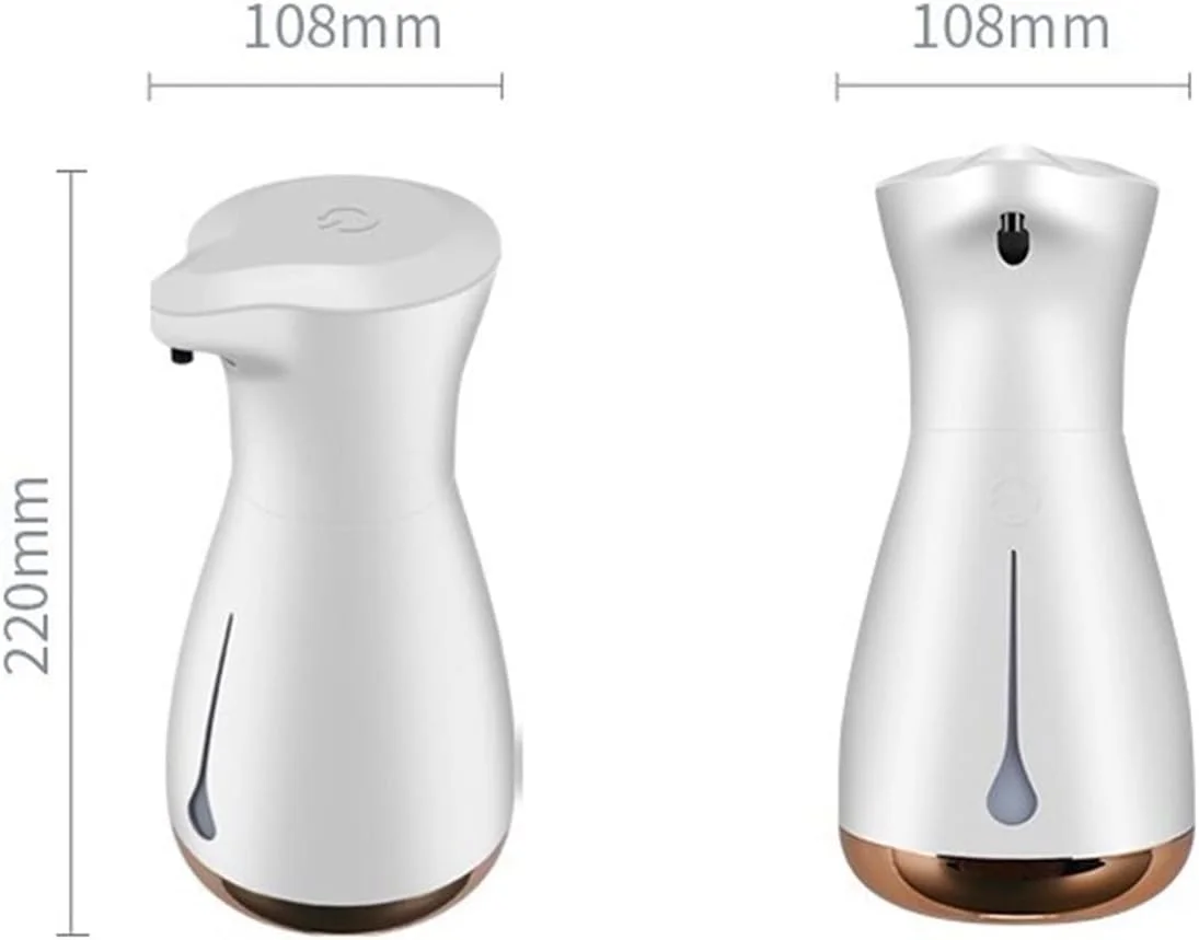 TEDNIDS جا صابونی حمام اتوماتیک، جا صابونی فوم بدون تماس، جا صابونی القایی ضد عفونی کننده، ماشین شستشوی دست حمام