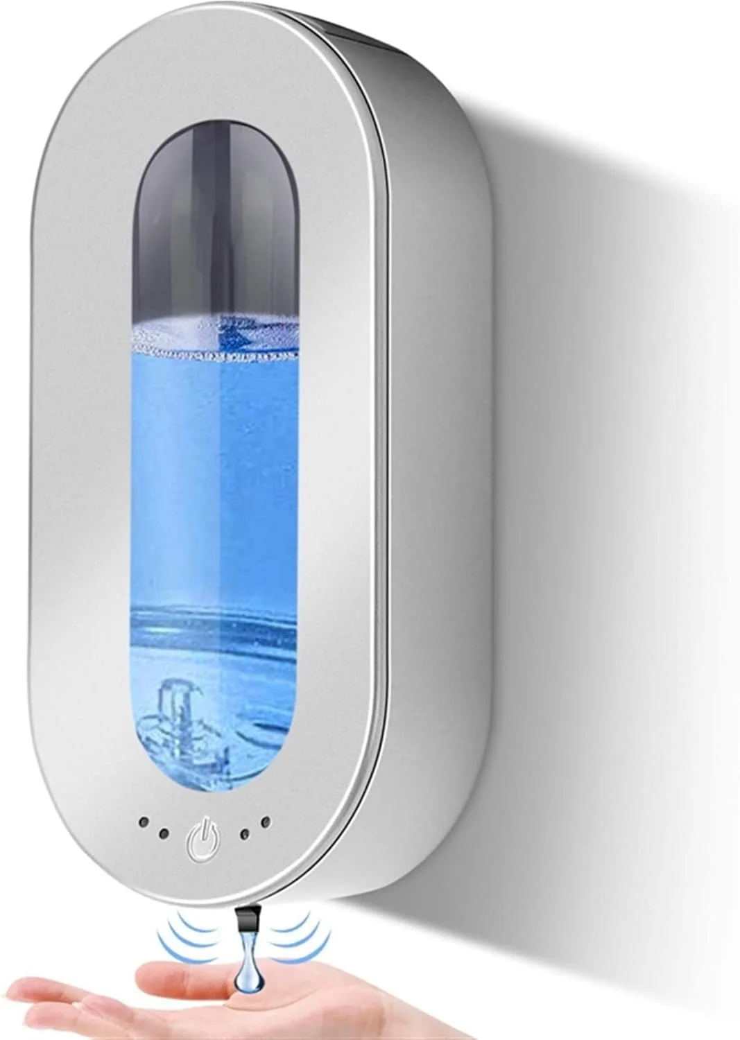 TEDNIDS Soap dispenser bathroom Hand Soap Dispenser Wall MountTouchless Soap Machine Motion Sensor Smart Refillable Pump Gel Dispensador