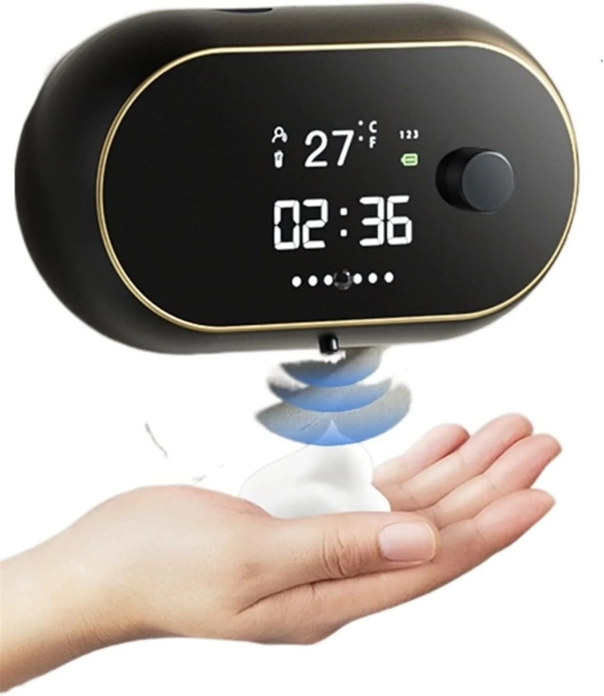 TEDNIDS جا مایع صابون حمام، جا مایع صابون دیواری، جا مایع صابون اتوماتیک، دستگاه شستشوی دست بدون لمس، دیسپنسر برای حمام