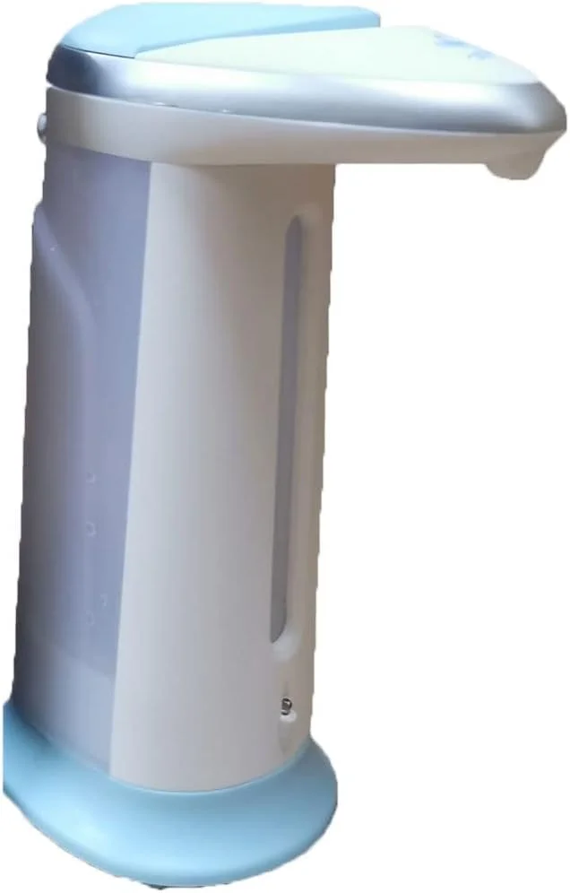 TEDNIDS جا مایع دستشویی حمام، جا مایع ظرفشویی 400 میلی لیتری اتوماتیک با حسگر هوشمند، بدون لمس، ABS، مناسب آشپزخانه و حمام (Hortel)