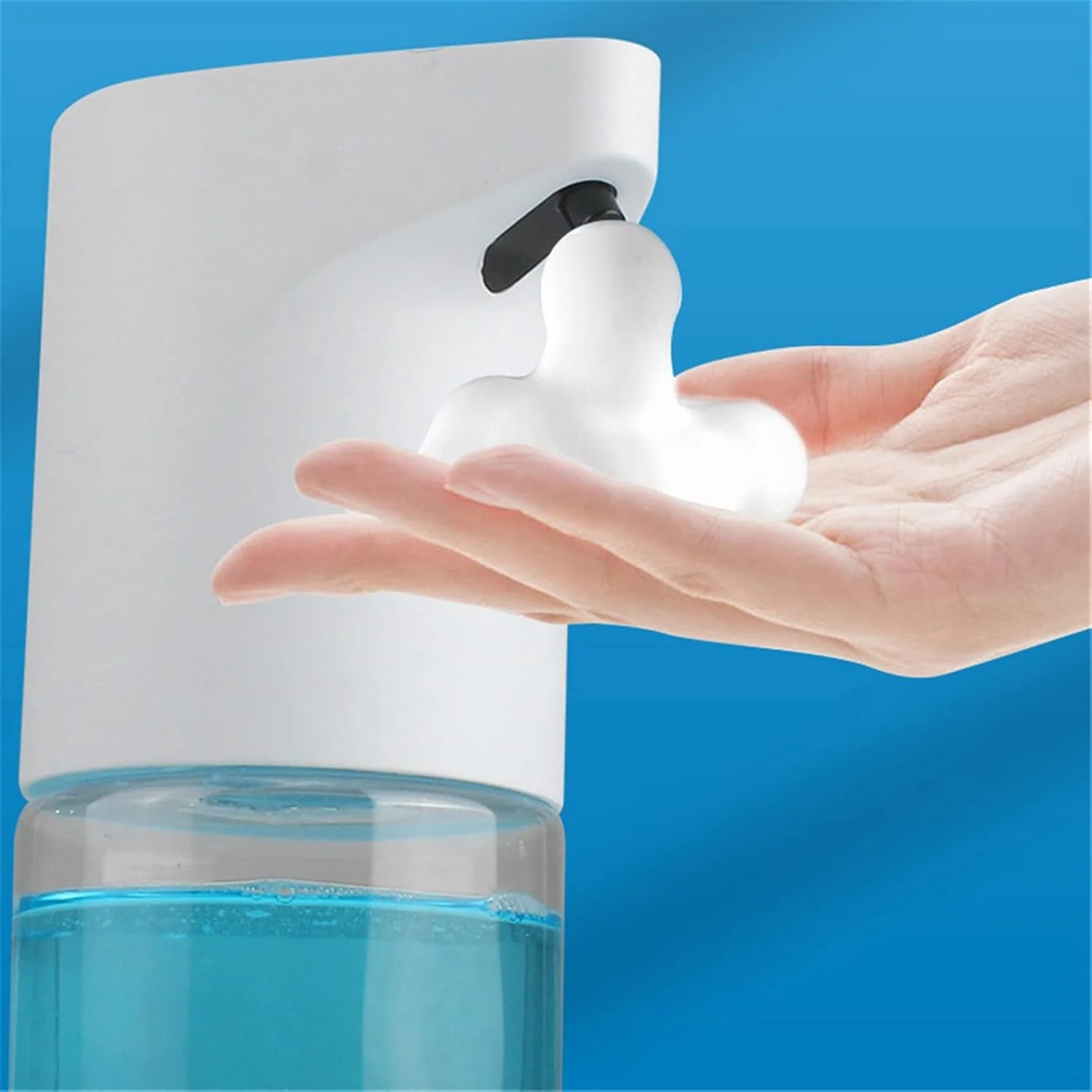 TEDNIDS دستگاه پخش صابون، دستگاه پخش صابون اتوماتیک حمام، دستگاه شارژینگ، ضدعفونی کننده دست سنسور بدون لمس، دستگاه پخش صابون مایع هوشمند برای حمام