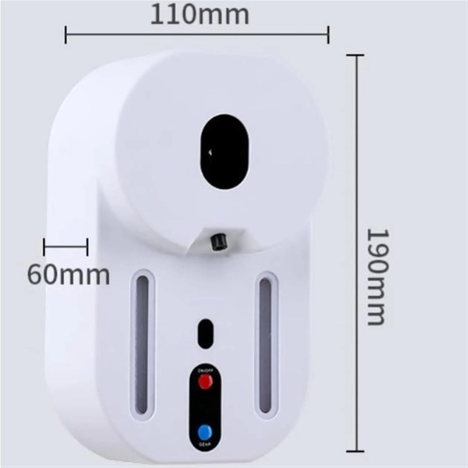 TEDNIDS جا صابونی حمام اتوماتیک با حسگر، جا صابونی هوشمند القایی اسپری مایع فوم ضد عفونی کننده دست آشپزخانه