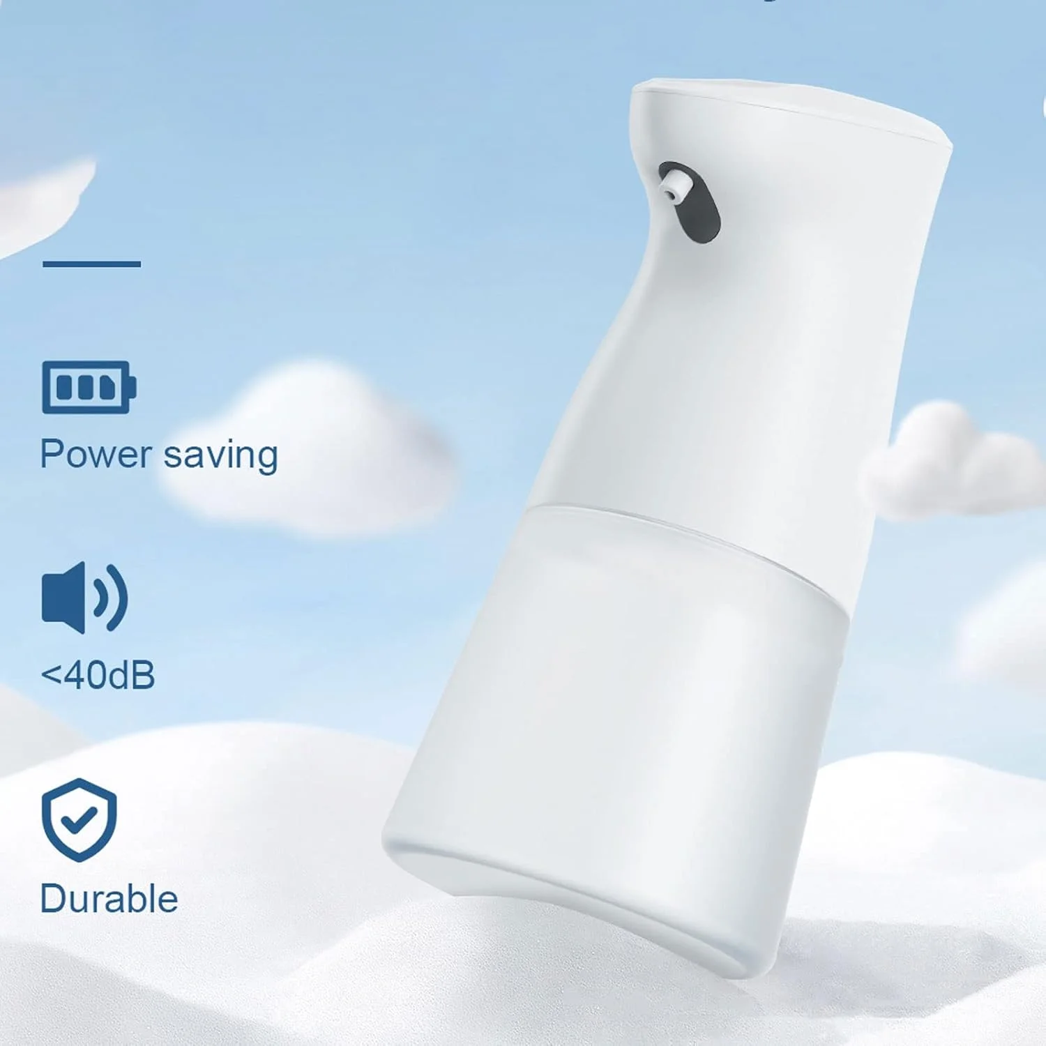 TEDNIDS جا صابونی حمام بدون لمس سنسور اتوماتیک جا صابونی فوم سنسور هوشمند مایع صابون ضد عفونی کننده دست توزیع کننده القایی