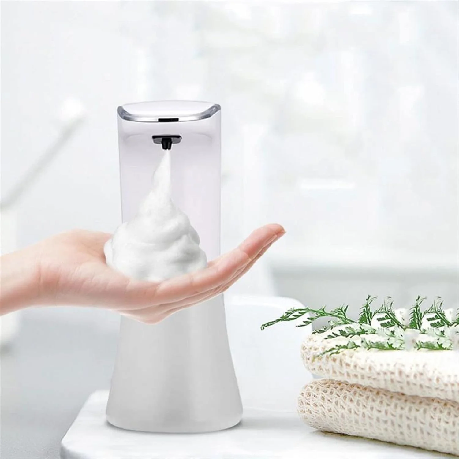 جامایع صابون TEDNIDS، جامایع اتوماتیک حمام با سنسور، جامایع شارژی، دستگاه ضدعفونی کننده دست