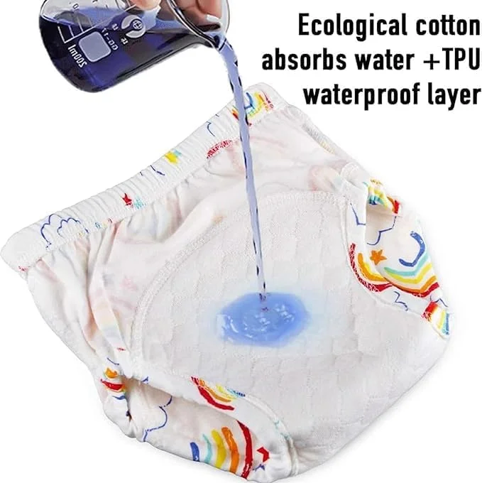 شورت آموزشی کودک Beauenty، 6 عددی، لباس زیر تمرینی قابل تنفس، لباس زیر آموزشی کودک نوپا برای پسران و دختران 0-3 ساله، شورت آموزشی پنبه ای جاذب قوی (L، دخترانه) شورت آموزشی کودک Beauenty، 6 عددی، لباس زیر تمرینی قابل تنفس، لباس زیر آموزشی کودک نوپا برای پسران و دختران 0-3 ساله، شورت آموزشی پنبه ای جاذب قوی (L، دخترانه)