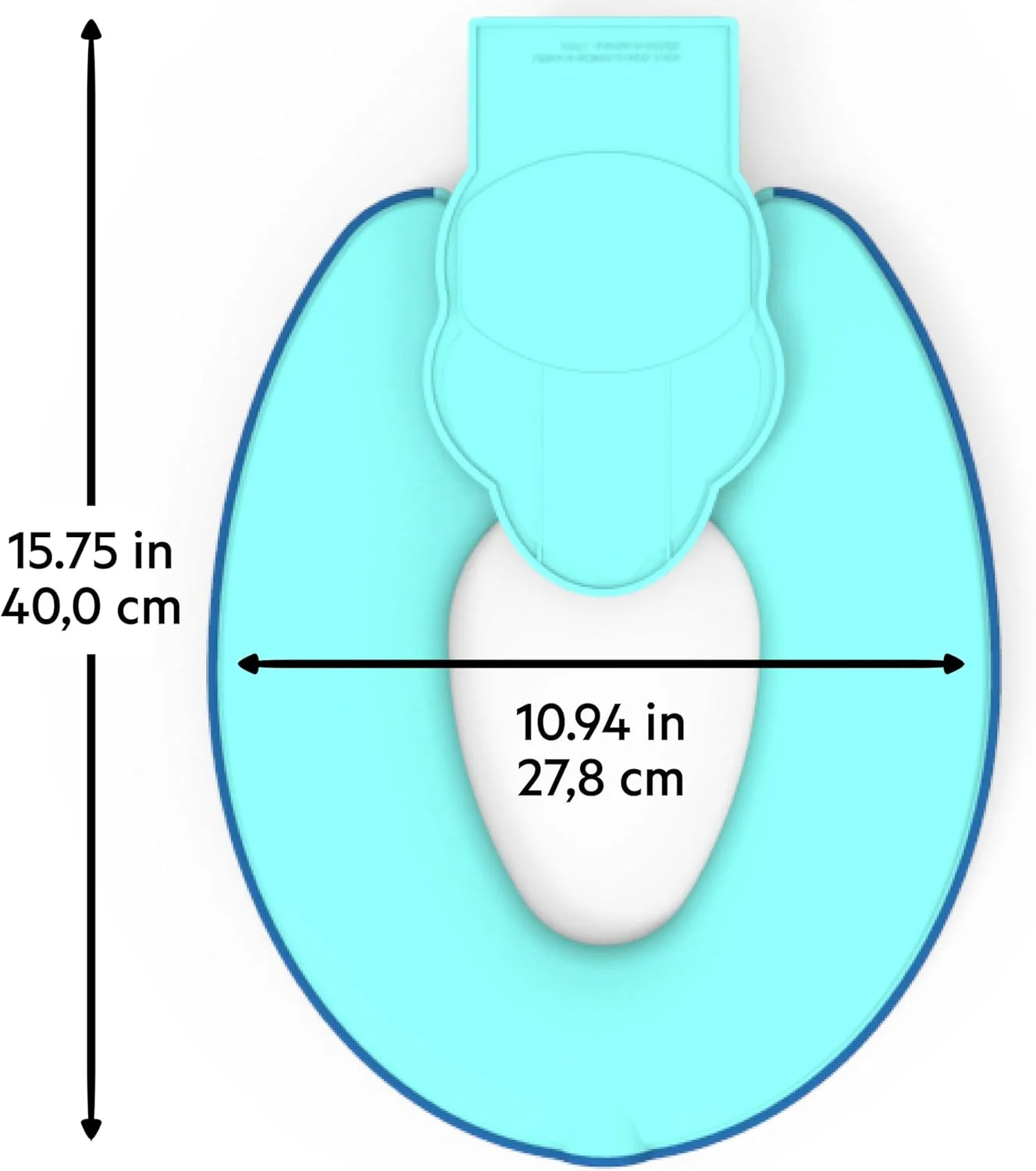 صندلی توالت آموزشی کودک برایت استارتس مدل دیزنی بیبی استیچ، اتصال ایمن به توالت، طراحی کم حجم مناسب برای اکثر توالت ها، تمیز کردن آسان