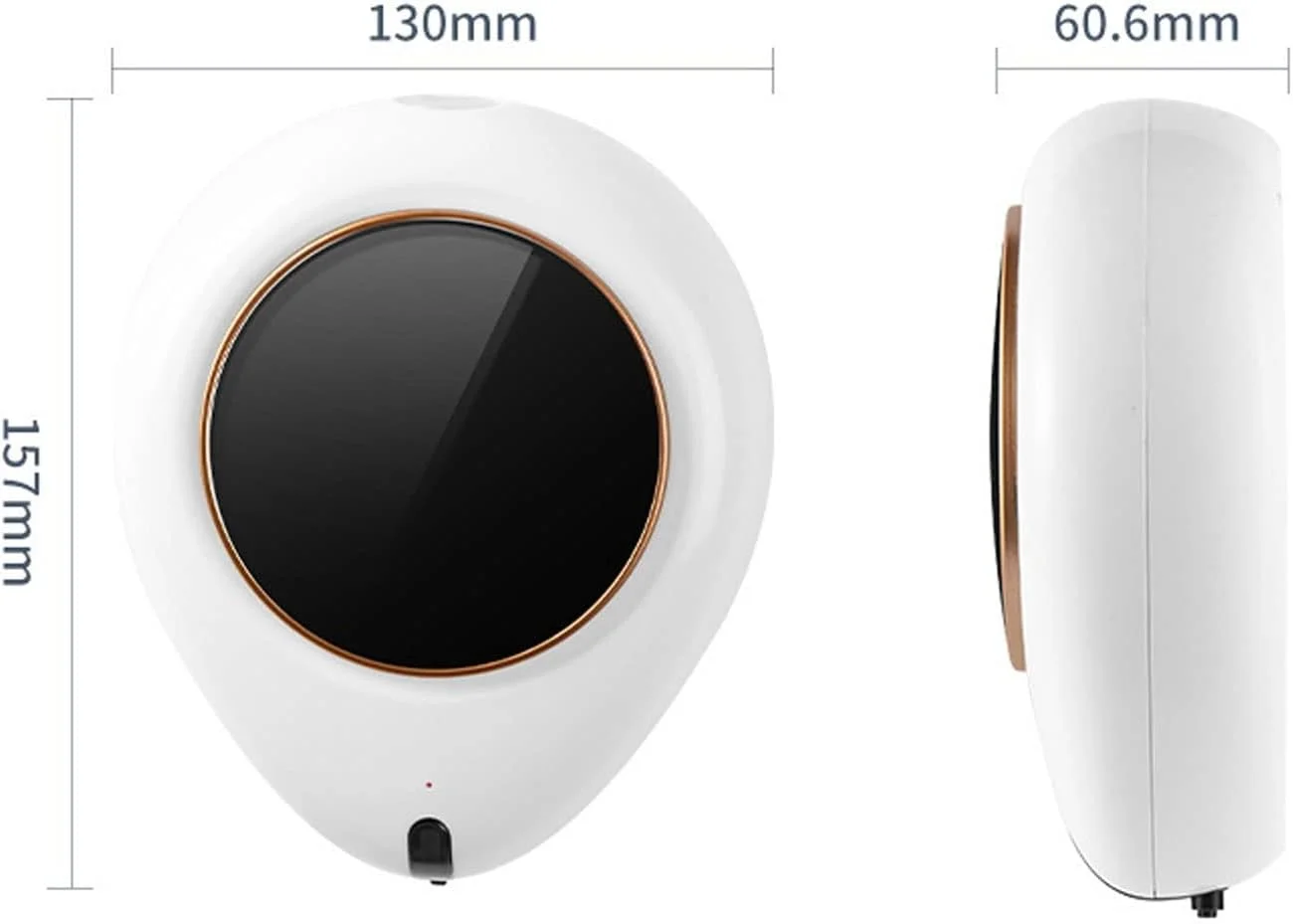 جامایع دستشویی اتوماتیک TEDNIDS، بدون لمس، سنسور دار، فوم ساز، مناسب مایع، ژل و الکل، قابل نصب روی دیوار، لوازم جانبی حمام