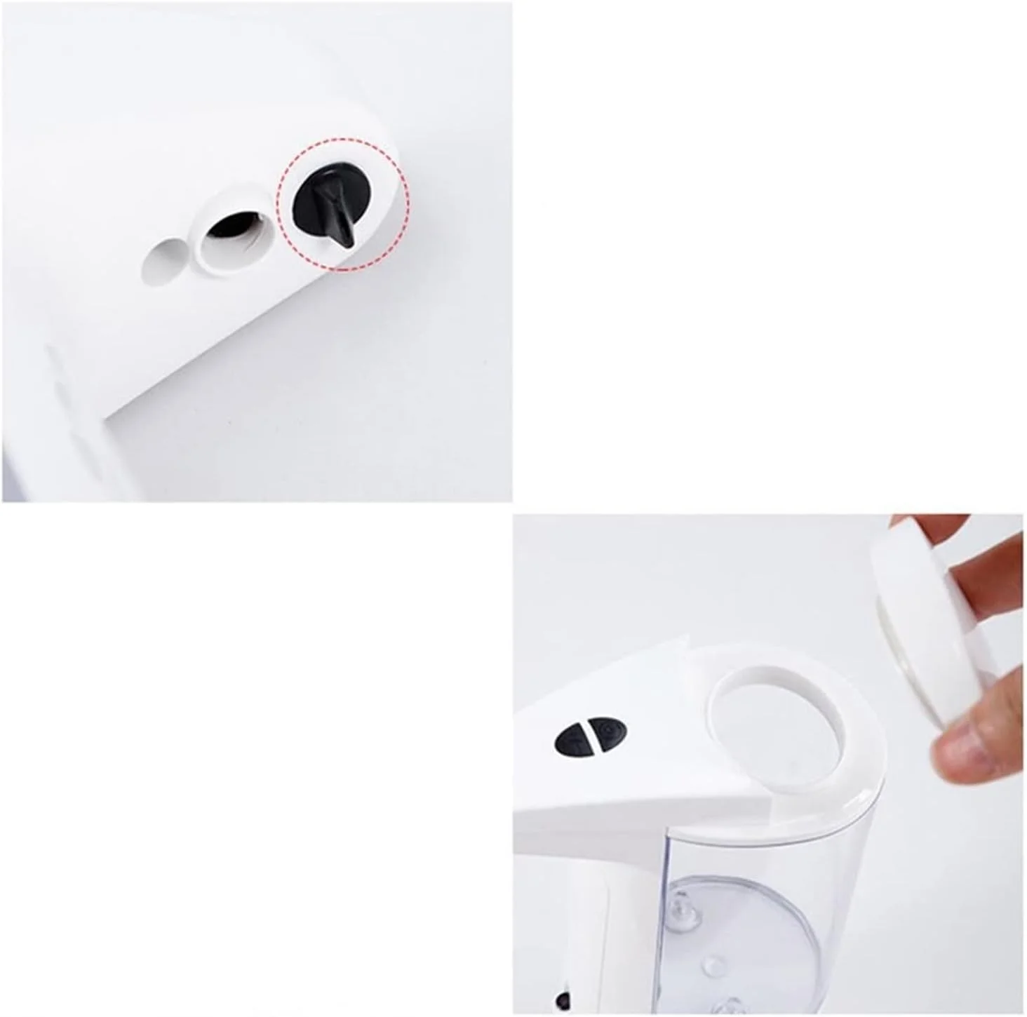 TEDNIDS دستگاه صابون مایع دستشویی اتوماتیک بدون لمس