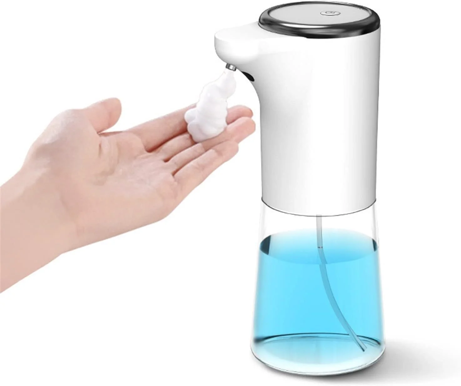 WMGSDWB جا صابونی، جا صابونی اتوماتیک سنسور فوم مایع با برای آشپزخانه حمام