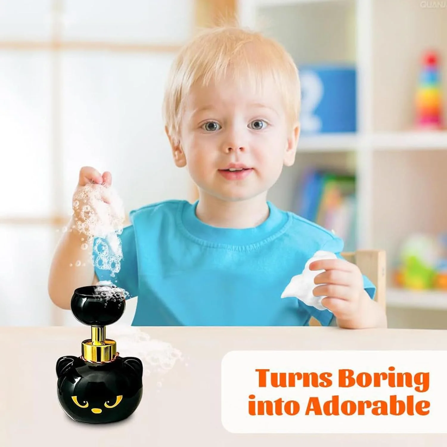 جا مایع دستشویی طرح پنجه گربه | بطری نگهدارنده لوسیون برای دکوراسیون منزل، خوابگاه، آپارتمان، هتل، رستوران، آشپزخانه، سینک حمام و خانه های روستایی