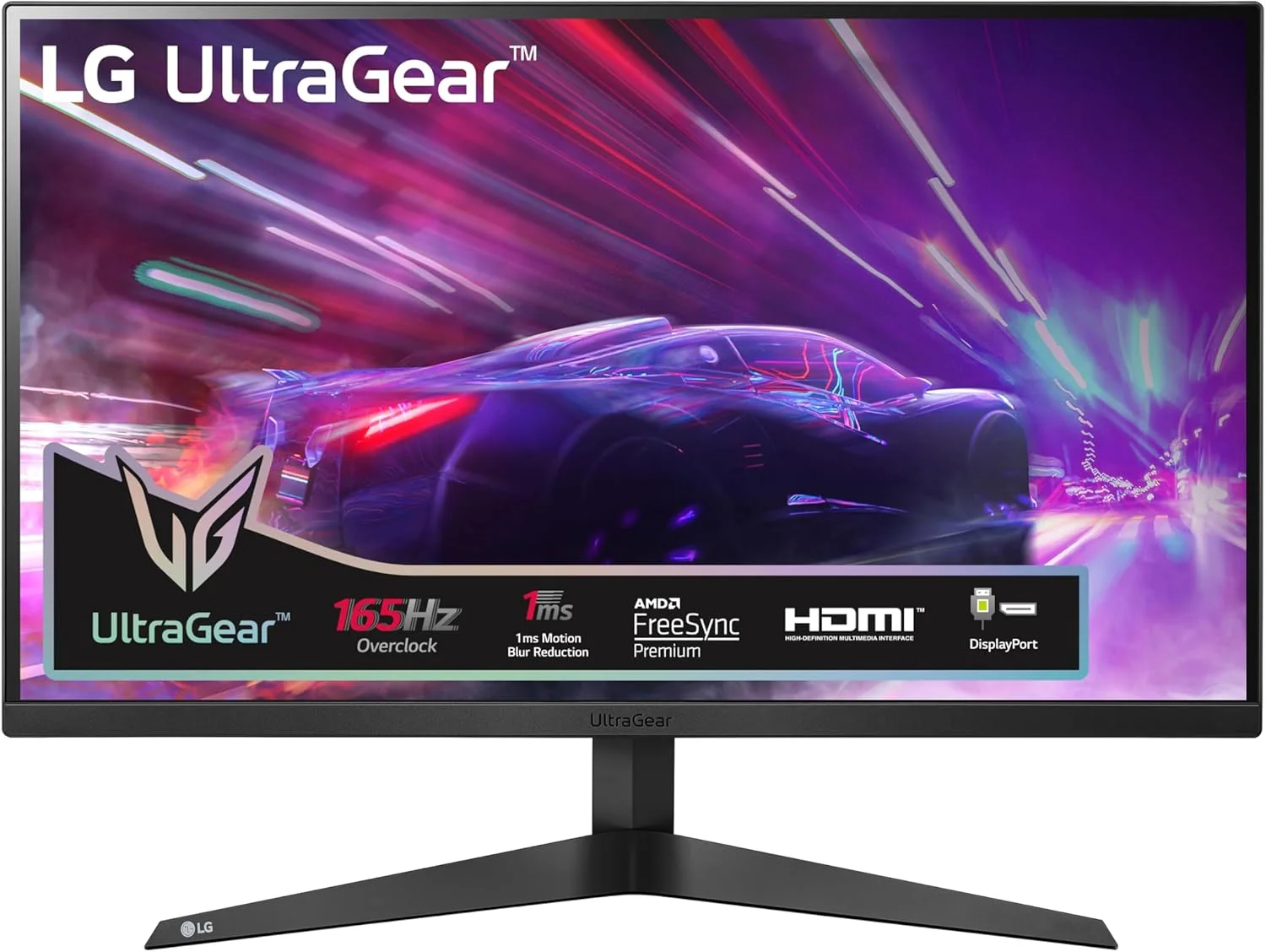 مانیتور گیمینگ ال جی الکترونیکس UltraGear مدل 27GQ50F-B - 27 اینچ، پنل VA، نرخ نوسازی 165 هرتز، زمان پاسخگویی 1 میلی‌ثانیه MBR، رزولوشن 1920x1080 پیکسل، AMD FreeSync Premium، رابط کاربری گیمینگ