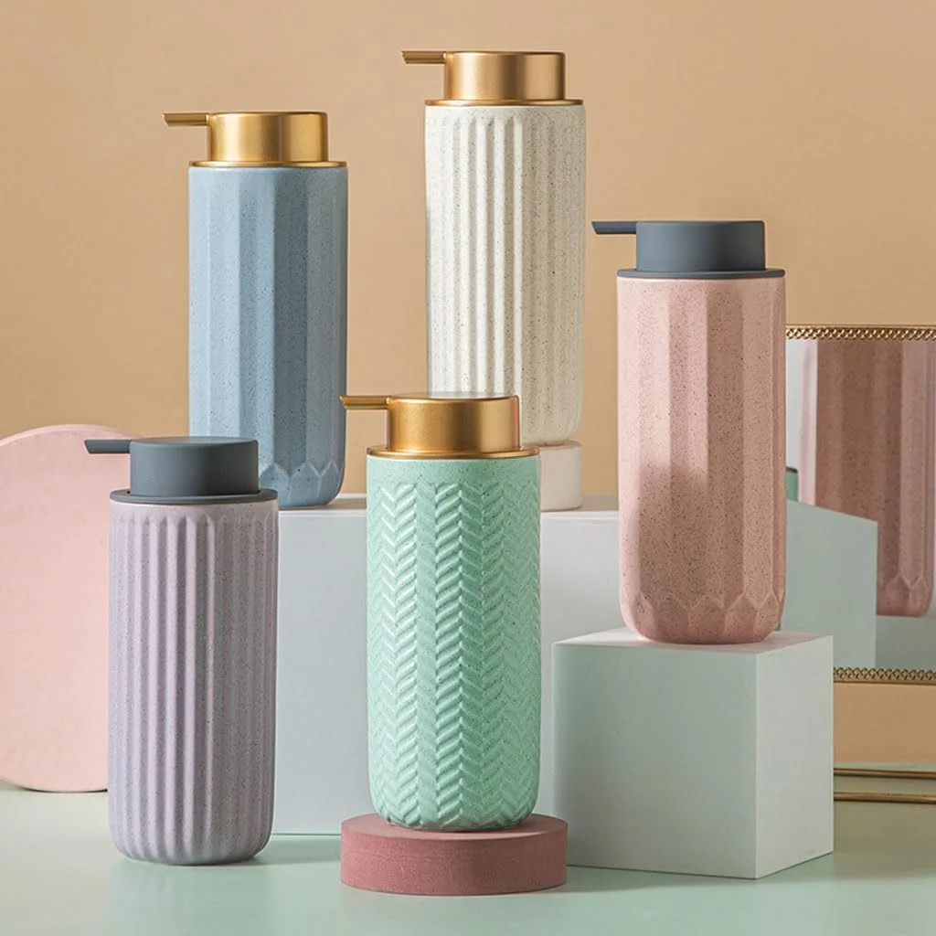 جا مایع ظرفشویی آشپزخانه، جا مایع سرامیکی حمام و آشپزخانه، شامپو، ژل دوش، بطری فشاری مایع دستشویی، جا مایع فوم، جا مایع دستشویی حمام