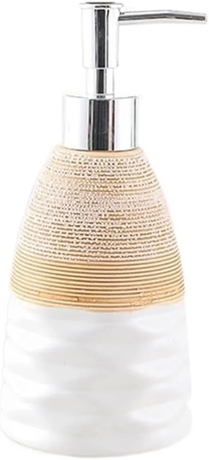 جامایع ظرفشویی آشپزخانه، جامایع دستشویی، پمپ صابون برجسته برس خورده، بطری صابون سرامیکی برای آشپزخانه، حمام و دستشویی