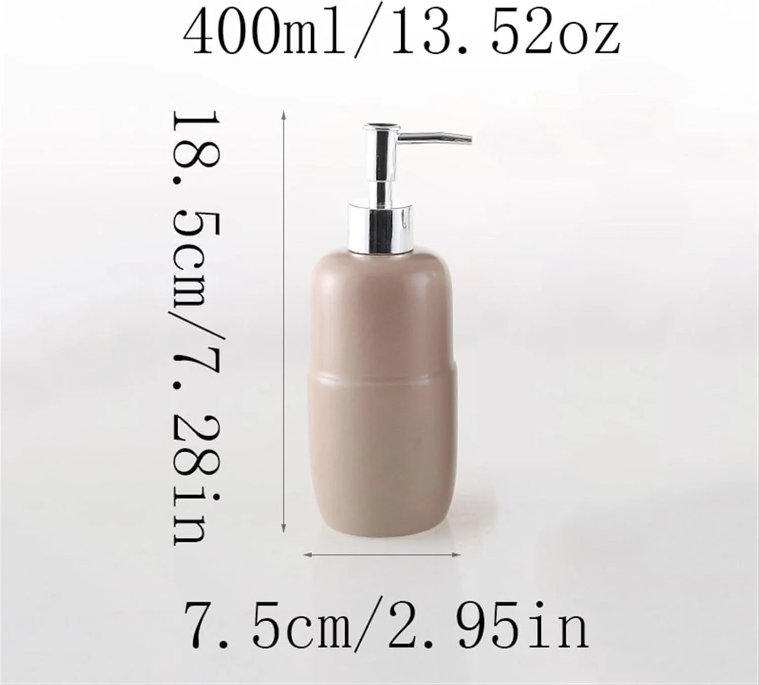 جامایع ظرفشویی آشپزخانه، جامایع رنگ ثابت برای حمام، آشپزخانه، روی میز، جامایع سرامیکی برای لوسیون، مایع ظرفشویی، بطری مایع دستشویی حمام