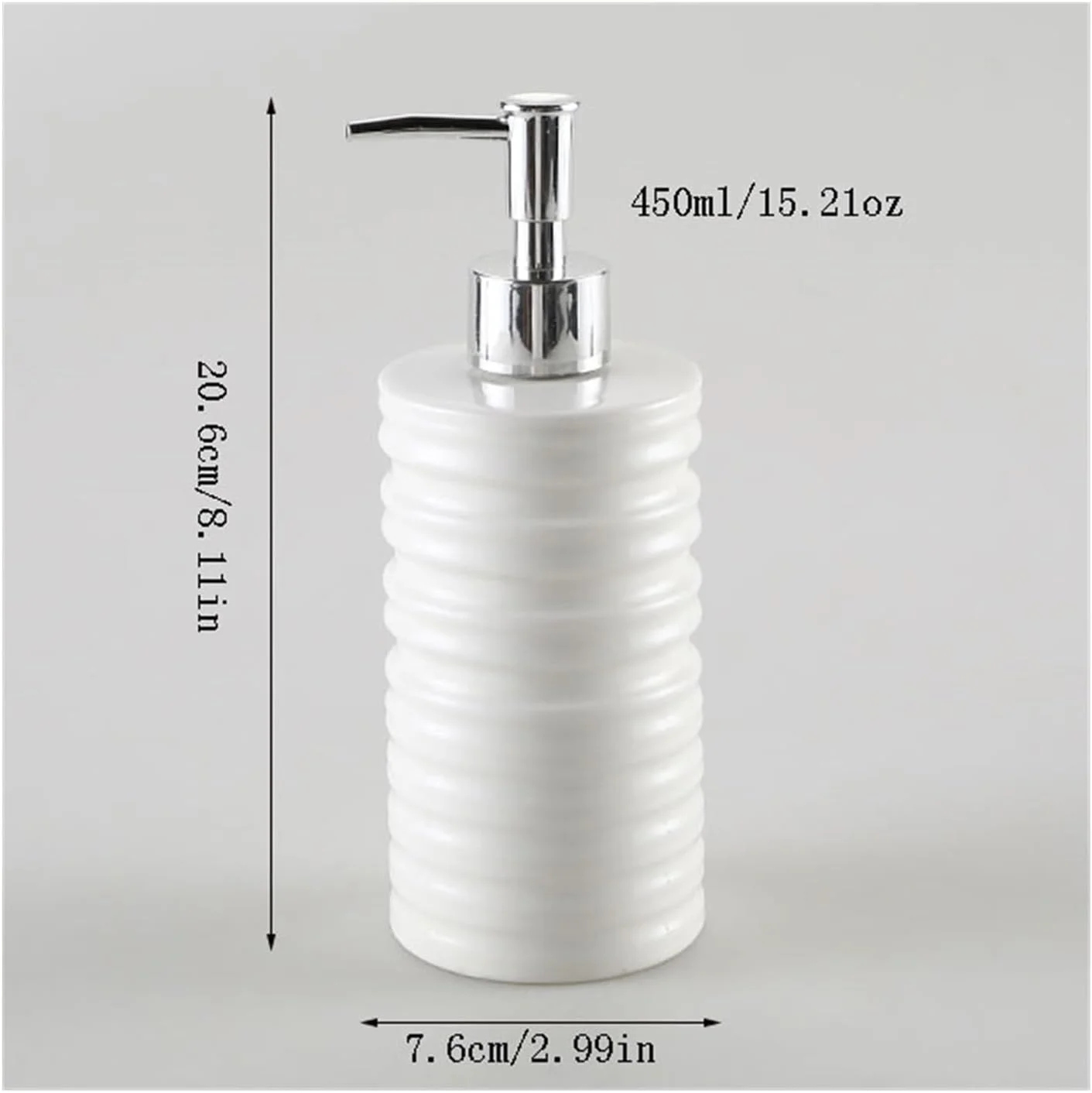 جا مایع ظرفشویی آشپزخانه، جا مایع دستشویی حمام، جا مایع سفید رنگ برای شامپو، مایع شستشوی بدن، مایع ظرفشویی، پمپ مایع سرامیکی، بطری مایع رزوه ای برای آشپزخانه و حمام