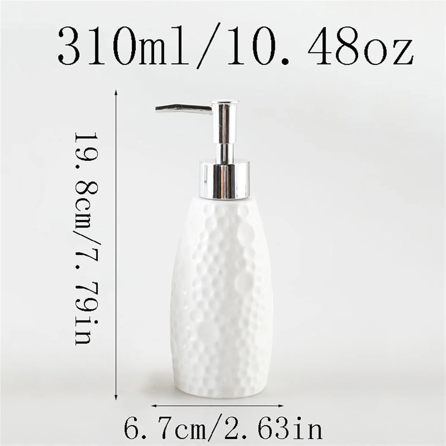 جا مایع ظرفشویی آشپزخانه، جا مایع دستشویی، جا مایع سرامیکی، بطری مایع دستشویی پمپی برای حمام و آشپزخانه، مناسب برای مایع دستشویی، لوسیون، جا مایع دستشویی حمام