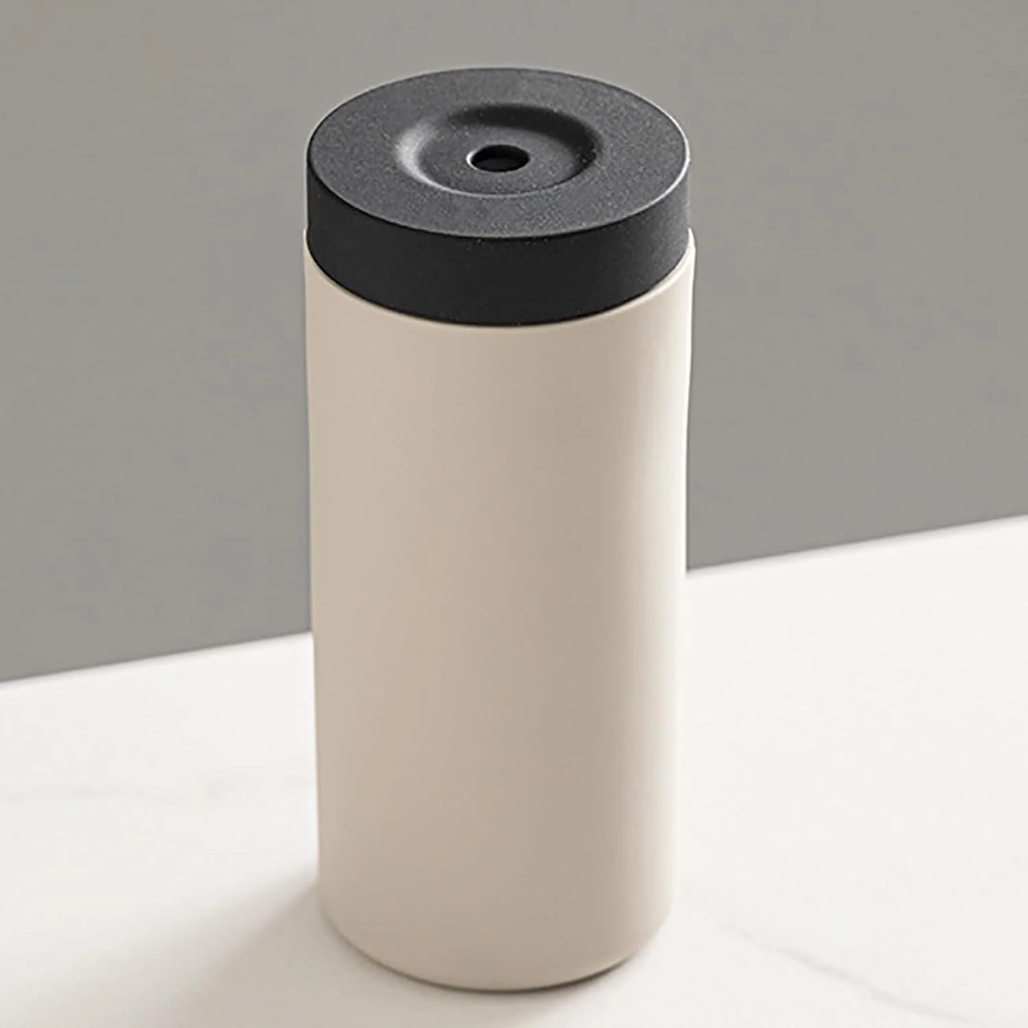 ظرف پخش کننده صابون ظرفشویی سیلیکونی LOHAUKQD، بطری فشاری صابون ظرف برای آشپزخانه و حمام (خاکستری روشن)