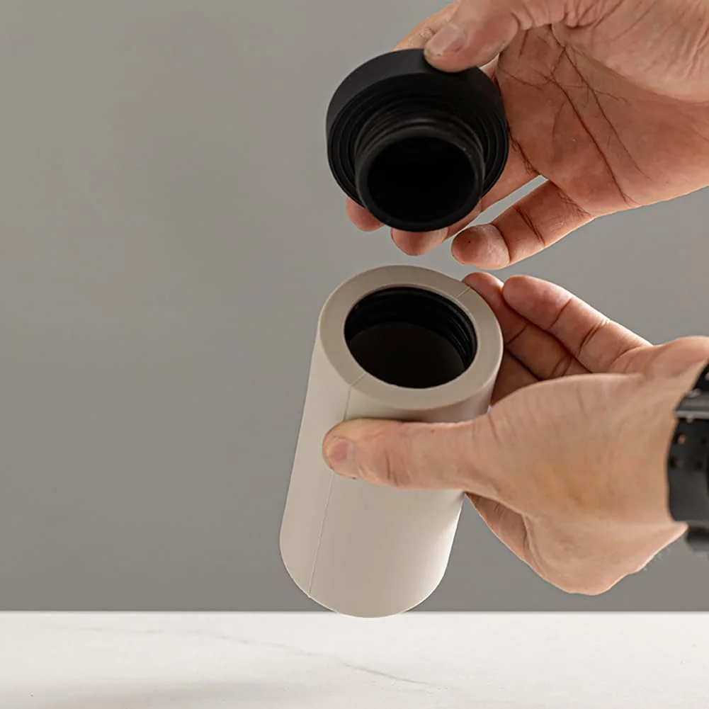 ظرف پخش کننده صابون ظرفشویی سیلیکونی LOHAUKQD، بطری فشاری صابون ظرف برای آشپزخانه و حمام (خاکستری روشن)