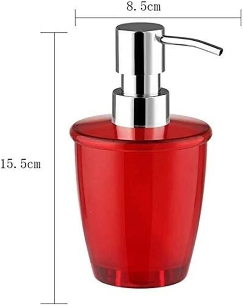 جا مایع لوسیون، جا مایع صابون پمپ پلاستیکی قابل شارژ مجدد برای جا مایع صابون حمام (نارنجی 280 میلی لیتر) جا مایع لوسیون، جا مایع صابون پمپ پلاستیکی قابل شارژ مجدد برای جا مایع صابون حمام (نارنجی 280 میلی لیتر)