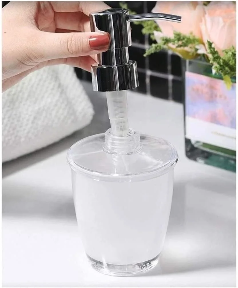 جا مایع لوسیون، جا مایع صابون پمپ پلاستیکی قابل شارژ مجدد برای جا مایع صابون حمام (نارنجی 280 میلی لیتر) جا مایع لوسیون، جا مایع صابون پمپ پلاستیکی قابل شارژ مجدد برای جا مایع صابون حمام (نارنجی 280 میلی لیتر)