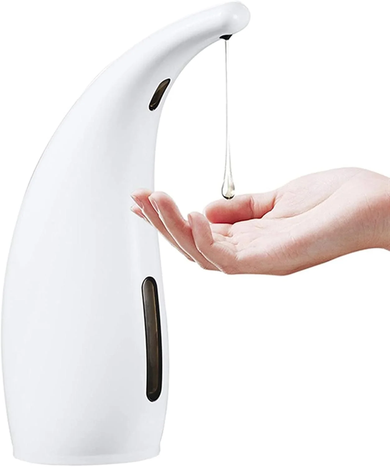 LOYOUYEO جا صابونی اتوماتیک، جا مایع دستشویی بدون لمس، پمپ بطری ضدعفونی کننده دست، دستگاه شستشوی دست حمام