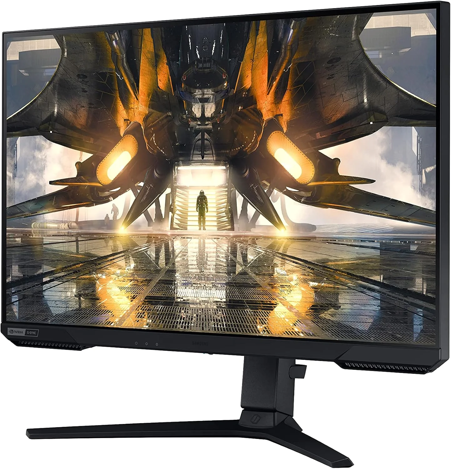 مانیتور گیمینگ 27 اینچی سامسونگ Odyssey G50A سری WQHD (2560x1440)، نرخ نوسازی 165 هرتز، زمان پاسخگویی 1 میلیثانیه، پنل IPS، G-Sync، HDR10 (1 میلیارد رنگ) (LS27AG500PNXZA) (بازسازی شده) مانیتور گیمینگ 27 اینچی سامسونگ Odyssey G50A سری WQHD (2560x1440)، نرخ نوسازی 165 هرتز، زمان پاسخگویی 1 میلیثانیه، پنل IPS، G-Sync، HDR10 (1 میلیارد رنگ) (LS27AG500PNXZA) (بازسازی شده)