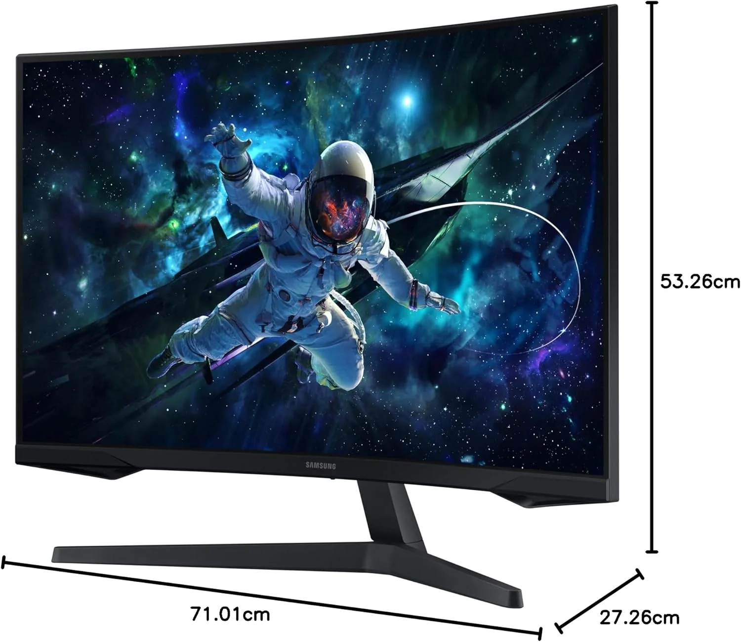 مانیتور گیمینگ سامسونگ مدل LS32CG552EUXEN