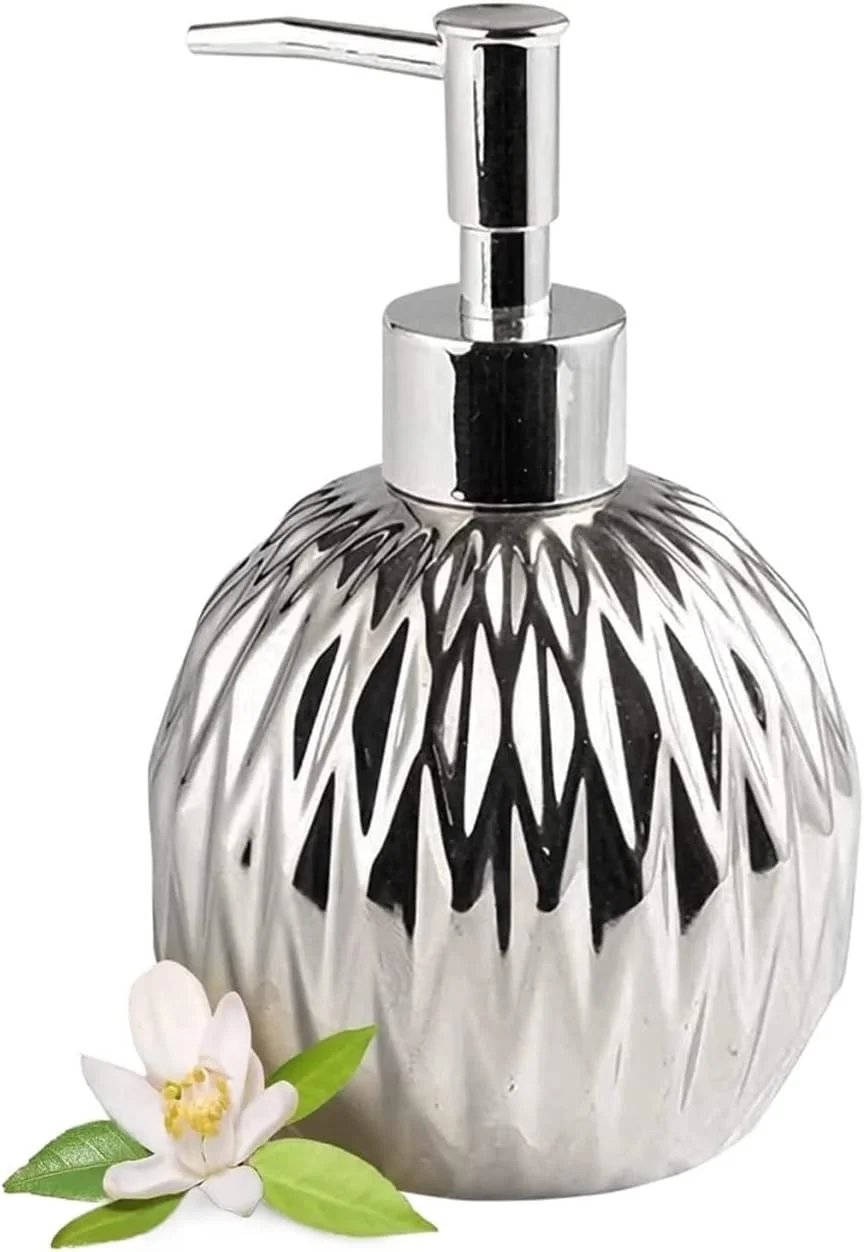 جا مایع صابون، جا مایع صابون طلایی - جا مایع صابون مایع سرامیکی به سبک مدرن برای حمام و آشپزخانه شیک