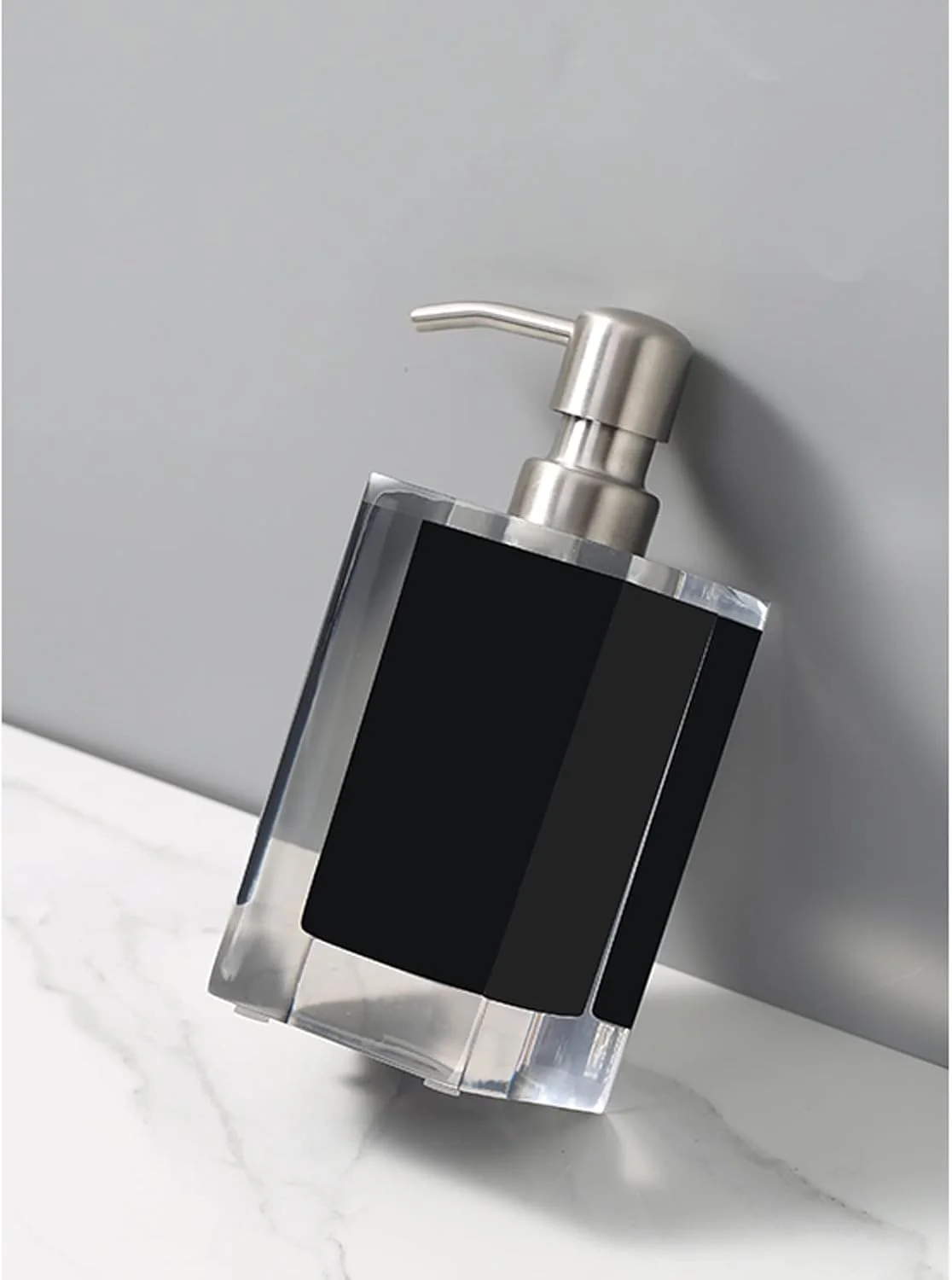 جا مایع دستشویی، جا مایع صابون، جا مایع ظرفشویی رزینی 300 میلی لیتری مناسب حمام، آشپزخانه و سرویس بهداشتی