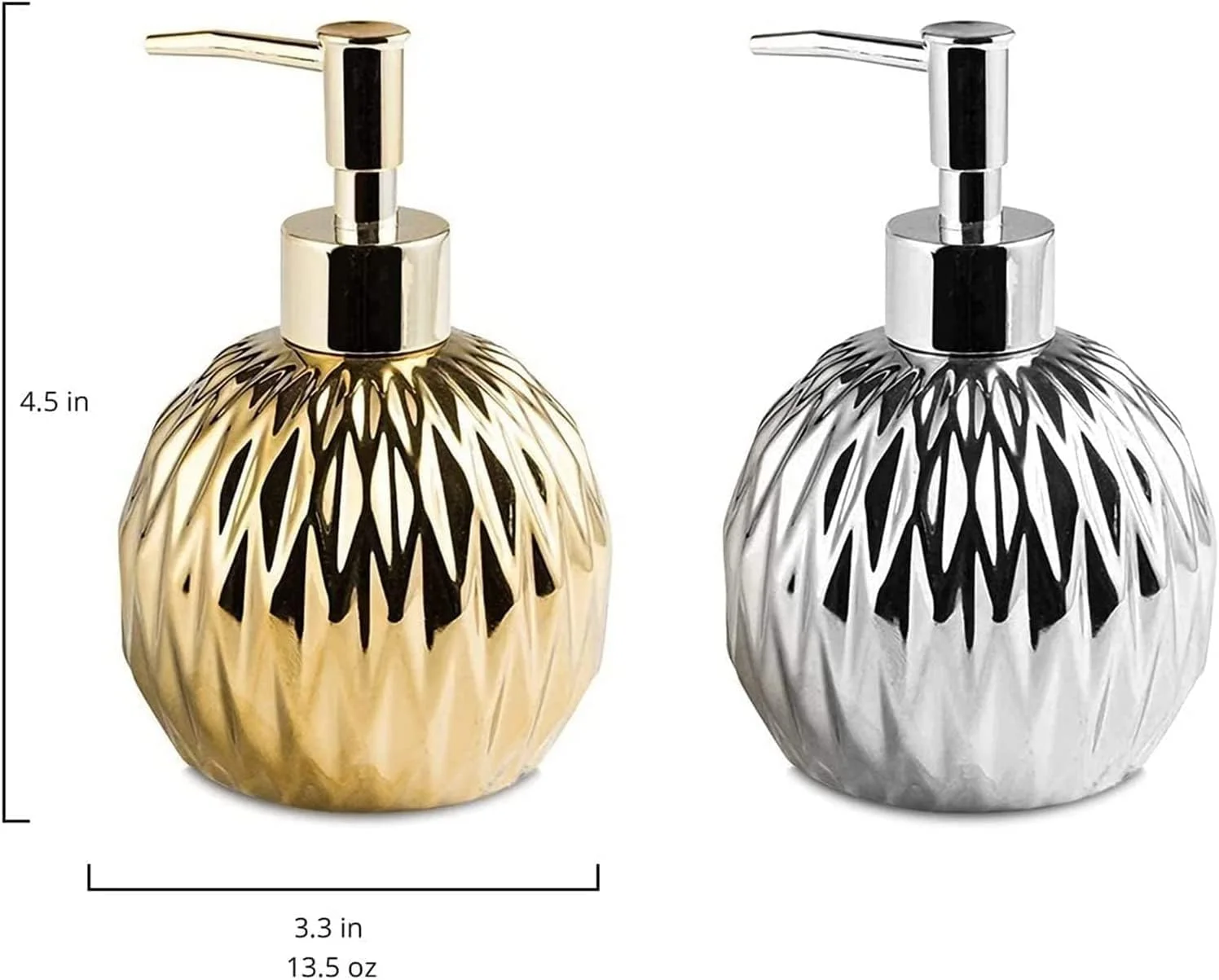 جا مایع صابون، جا مایع صابون طلایی - جا مایع صابون مایع سرامیکی به سبک مدرن برای حمام و آشپزخانه شیک جا مایع صابون، جا مایع صابون طلایی - جا مایع صابون مایع سرامیکی به سبک مدرن برای حمام و آشپزخانه شیک