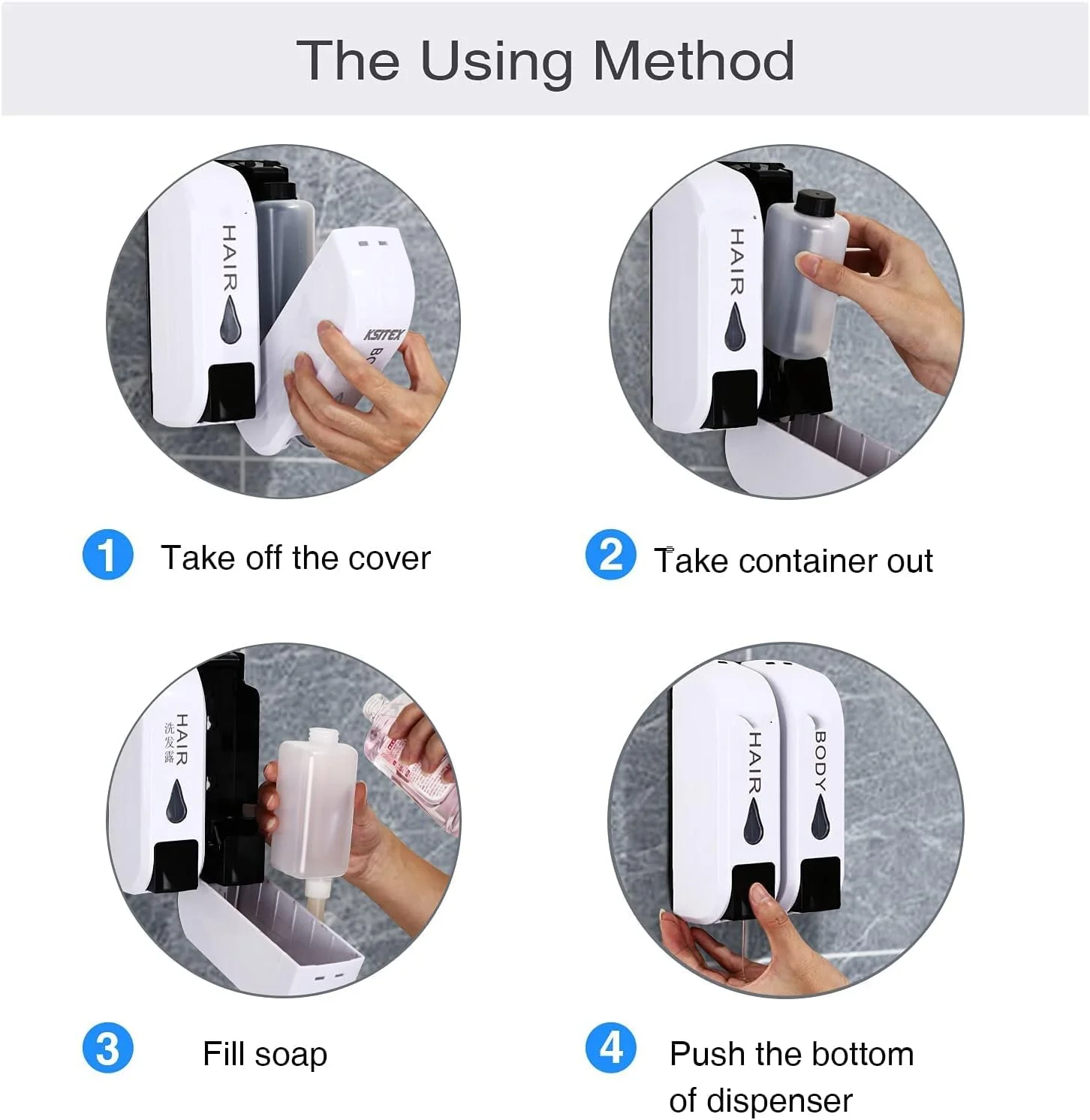 جامایع دیواری دوقلو تریفی مدل TERRIFI، با ظرفیت 700 میلی لیتر جامایع دیواری دوقلو تریفی مدل TERRIFI، با ظرفیت 700 میلی لیتر
