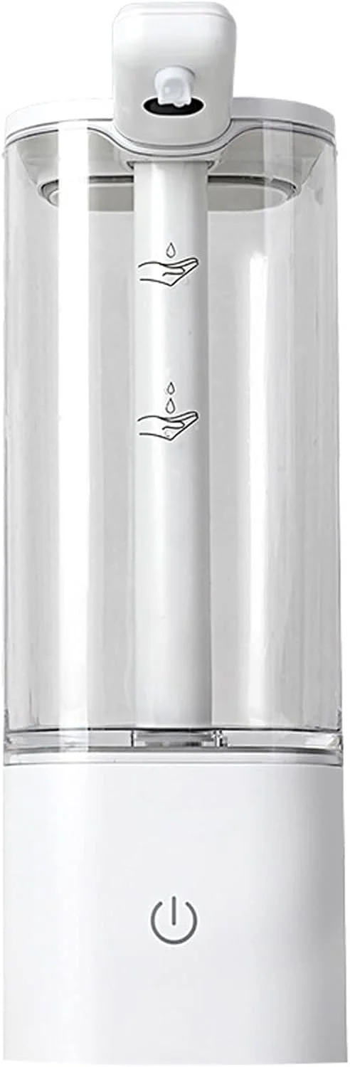 WMGSDWB جا مایع دستشویی بدون لمس 500 میلی لیتر، جا مایع اتوماتیک، جا مایع بدون تماس، جا مایع هوشمند با سنسور مایع برای آشپزخانه و حمام