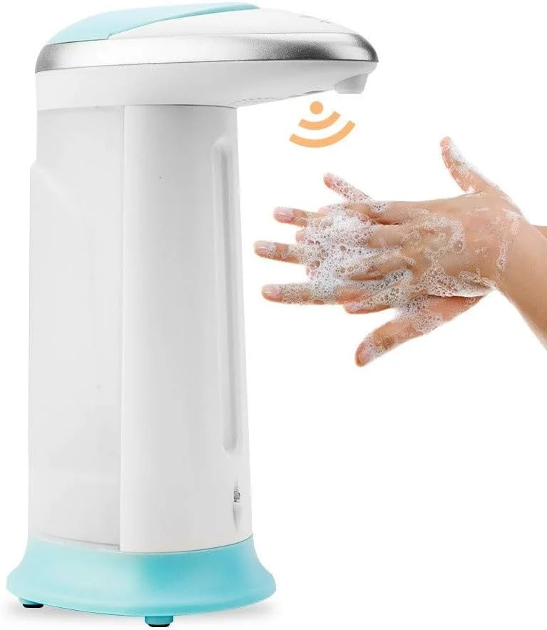 WMGSDWB جا صابونی آشپزخانه حمام 400 میلی لیتری اتوماتیک مایع دیسپنسر ABS ظروف صابون مایع