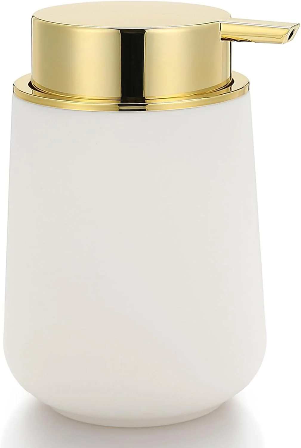 دیسپنسر فوم صابون دست مشکی مات YAUKPH پلاستیکی 325 میلی لیتری - سبک مدرن مینیمالیستی برای پیشخوان حمام و آشپزخانه قابل شارژ